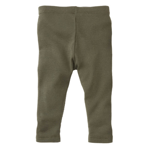 Baby-legging van bio-katoen met elastaan, kaki Maat: 50/56