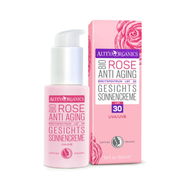 Bio-rose anti aging gezichts-zonnebrandcrème SPF 30, 50 ml