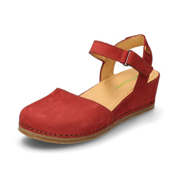 Sandaal met sleehak PICUAL, rood
