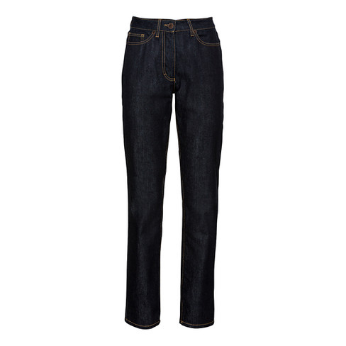 5-pocket-jeans, donkerblauw