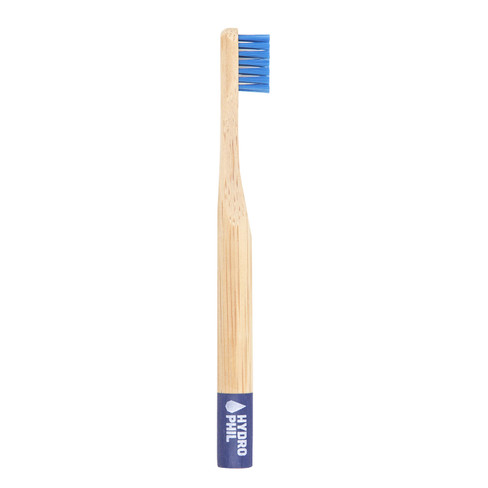 Bamboe kindertandenborstel extrazacht, blauw